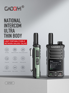 Odm/Oem Gqy Gt59 5000km 4g Lte Poc  con l'alta qualità della chiamata a lunga distanza Walkie Talkie con Sim Card 100km Radio - Product Image 4