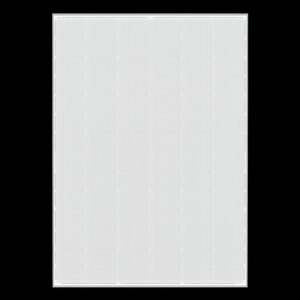 Panel Solar Monocristalino PERC UniteSol de 330W con Lámina Trasera Blanca y Cubierta Frontal de Vidrio - Product Image 3