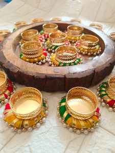 Porte-diya multicolores faits à la main, cadeaux de retour parfaits pour Diwali, décorations de bougies chauffe-plat, cadeau indien unique, cadeau de pendaison de crémaillère, décoration - Product Image 6