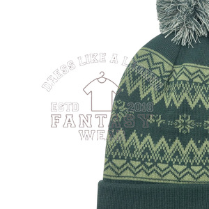 FANTASY WEAR 2026 – Bonnets personnalisés pour hommes avec logo, fabricant de bonnets jacquard tricotés sur mesure, bonnets d'hiver pour femmes, certifiés CE - Product Image 3