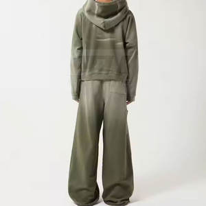 Venta caliente último estilo personalizado Color ácido lavado chándal fabricación mejor calidad ácido lavado chándal - Product Image 6