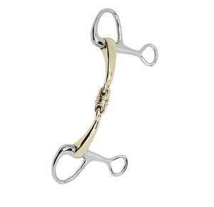 Nueva llegada al por mayor boca de cobre Snaffle Horse Bit Acero inoxidable tachuela ecuestre hecho por TARIQ MFG CO - Product Image 5