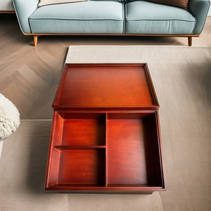 Caja de Madera Rectangular Grande y Portátil de Alta Calidad Hecha en Indonesia para Regalos Especiales, Disponible para Envío Inmediato - Product Image 1