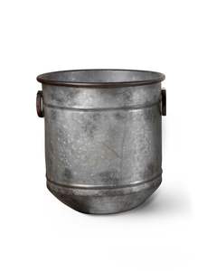 Galva Bloom ตะกร้าโลหะชุบสังกะสีขอบกระถางปลูกต้นไม้สำหรับตกแต่งสวนในบ้าน - Product Image 2