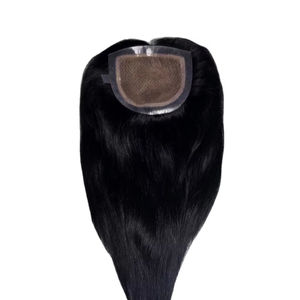 Miraje Vague de Corps et Vague Profonde Indien Remy Cheveux Base en Soie Toupet Systèmes de Cheveux Vague d'Eau Style BD Cheveux Topper - Product Image 4