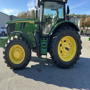 Achetez le tracteur agricole diesel JOHN DEERE 6R 195 4RM avec moteur, boîte de vitesses et pompe - Matériel agricole à haute productivité - Product Image 2