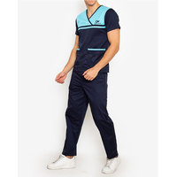 Tenue Médicale Extensible Tricotée pour Hommes 2025 – Ensembles Uniformes de Haute Qualité pour Personnel Hospitalier et Pharmaceutique en Spandex – Personnalisable