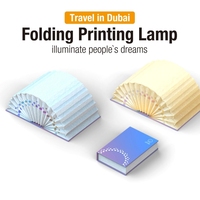 2025 nouveauté Nezha élément pliant papier lampe de poche Led Rechargeable bas prix articles lumière entreprise cadeaux promotionnels