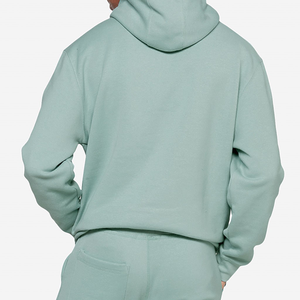 Sudadera con Capucha Extra Grande de Felpa Francesa de Alta Calidad para Hombre, Sudadera Corta con Estampado Bordado Antiencogimiento - Product Image 5