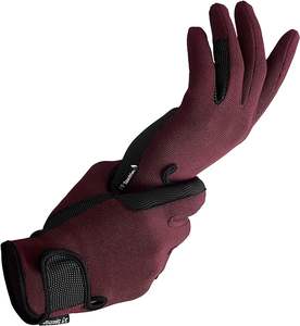 Gants d'équitation pour dames, antidérapants, respirants, en cuir synthétique, tissu de piste, équipement d'équitation certifié SGS, nouvel arrivage - Product Image 3