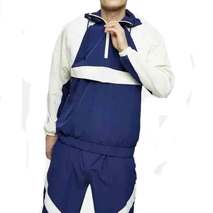 Conjunto Deportivo de Invierno con Capucha Reflectante Personalizado, Chaqueta Cortavientos de Poliéster/Algodón Estampado Sólido para Hombre, Último Modelo 2025 - Product Image 2