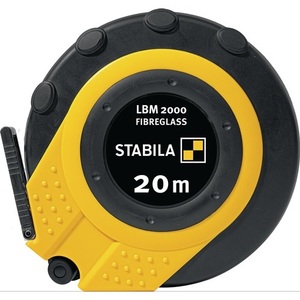ตลับเมตรไฟเบอร์กลาส STABILA LBM 2000 ยาว 20 เมตร กว้าง 13 มม. วัสดุ PC-ABS/TPE ได้รับการรับรองมาตรฐาน EC III - Product Image 1