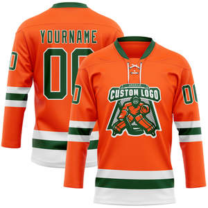 Top Sublimation Ice Hockey Wear Breathable Customized Adult Youth Ice Hockey Jerseys for Unisex - Product Image 1
