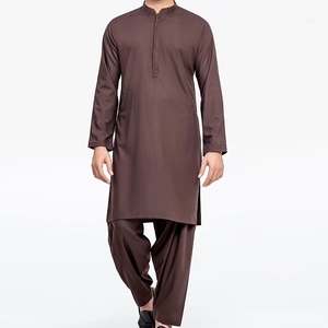 Coton pakistanais Shalwar Kameez ethnique été hiver vêtements musulmans hommes élégant Shalwar Kameez vente en gros personnalisé - Product Image 1