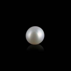 Perles d'eau douce naturelles, perles en vrac, 4 carats, blanc rose, pour bijoux et fabrication de bijoux - Product Image 2