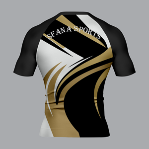 Ensemble de shorts de compression MMA BJJ à séchage rapide pour hommes, haute qualité, confort antibactérien et anti-UV en Spandex/polyester - Product Image 6