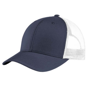 Casquette de camionneur en maille 6 panneaux unisexe Casquette Snapback vierge personnalisée à bord incurvé pour les activités de plein air et les vêtements décontractés - Product Image 2