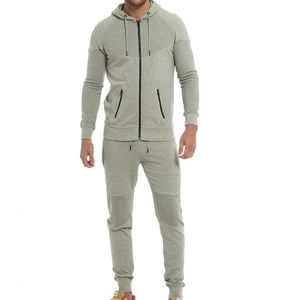 2025 Men's Reflective Custom Logo Plain Polyester Breathable Fleece Casual 2-in-1 Hooded <b>Pant</b> Stripes Tracksuit Set Winter - Product Image 2