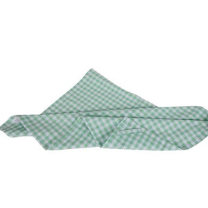 Serviette de cuisine à motif de rayures de golf 100% coton à séchage rapide et durable pour un usage domestique Techniques tissées à carreaux bleus - Product Image 1