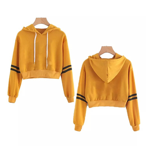 <b>Women</b> Contrast Color Crop Top Hoodie Casual <b>Women's</b> Hoodies & Sweatshirts <b>Pullover</b> Cropped Oversize Hoodie <b>for</b> Woman 2025 - Product Image 6