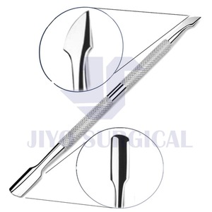 Vente en gros CE ISO Approuvé en acier inoxydable Nail Art Cuillère Poussoir Outil de manucure pour les cuticules utilisées sur les doigts - Product Image 6