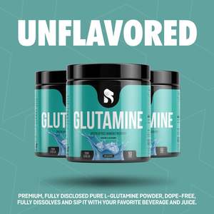 Active Lifestyle Workout Glutamine <b>Powder</b> Supplement for Muscle Recovery Soreness Relief Immune Health Support - Product Image 4