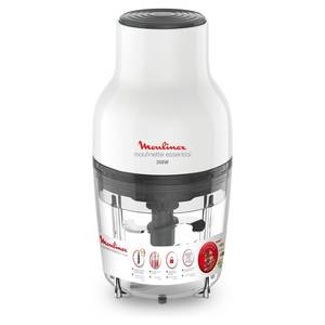 Procesador de Alimentos Eléctrico Moulinex DJ520110 LA MOULINETTE, 300W, Capacidad de 400ml, Color Negro y Blanco, Picadora Eléctrica de 300W - Product Image 3