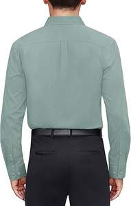 Camisas de Vestir Personalizadas para Hombre, 100% Algodón, Corte Regular Slim Fit, Manga Larga, Transpirables y Cómodas para Oficina, Negocios, Casual, Formal - ODM - Product Image 2