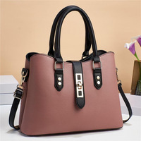 Sac à main fourre-tout décontracté structuré en cuir PU vintage pour femme, avec fermeture éclair, deux poignées, imperméable, à porter à l'épaule ou en bandoulière, idéal pour le travail