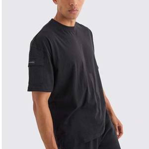 ชุดกีฬาฤดูร้อนใหม่สำหรับผู้ชาย เสื้อยืดแขนสั้นและกางเกงขาสั้น ชุดสองชิ้น ชุดคู่ ยูนิเซ็กซ์ ผ้าฝ้าย ชุดลำลองถักนิตติ้ง - Product Image 5