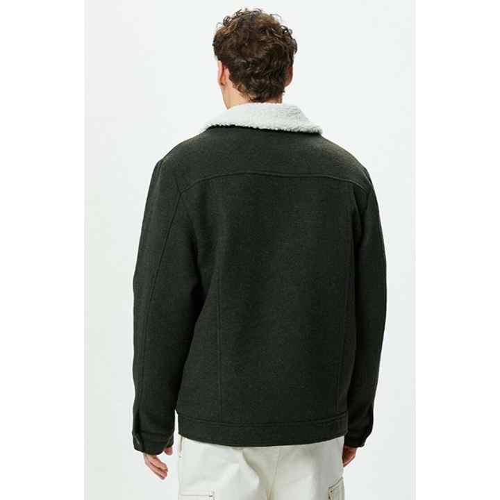 Men's Clothing Jacket 4WAM20091HW Khaki