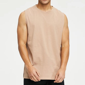 Men's Cotton Workout <b>Tank</b> <b>Top</b> Custom Gym Vest with <b>Lace</b> Decoration Knitted Sport Style Casual Runnin - Product Image 6