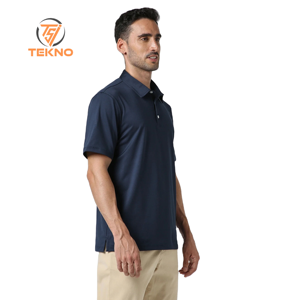 Wholesale <b>Men's</b> Custom Short Sleeve <b>Polo</b> <b>Shirt</b> Cotton Plus Size Comfortable Breathable Stretch Knitted Fabric Printed T <b>Shirt</b> - Product Image 3