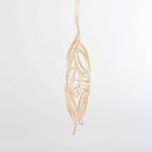 Top notch tre tự nhiên bông tuyết trang trí handmade Việt Nam giáng sinh trang trí nội thất treo cây trang trí - Product Image 2