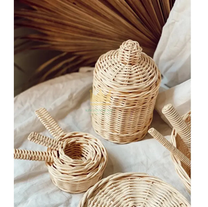 Meubles de poupée Vintage, ensemble de cuisine miniature, emballage personnalisé et votre logo, contactez-nous - Product Image 1