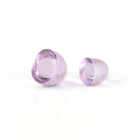 Ametiste Violette Naturelle 8mm Coupe Bullet Cabochon Pierres Précieuses Certifiées Gopika par un Certificat de Tiers Lot de Pierres Précieuses Fines en Vrac en Gros