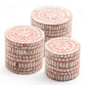 Support à gâteau en nacre, coquille naturelle, fait à la main, pour la présentation de gâteaux et de desserts, vaisselle, produit par un fabricant direct du Vietnam - Product Image 1