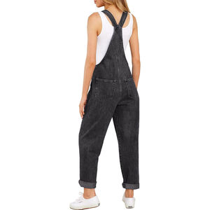 Custom OEM <b>Design</b> Women Working Bib Pants Overall New Fashion Casual Wear Costume Cargo Suit Bib Overalls Car Washer Suit - Product Image 2