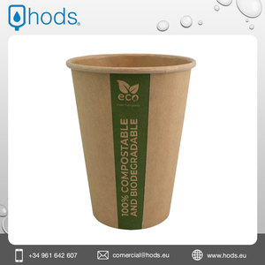 Ecyclable y ompoestable 210ml PLoooado aper up Fo Cold y OT rinrinks - Product Image 3