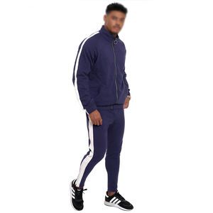 Veste à capuche à fermeture éclair pour hommes, ensemble de vêtements de sport de course à pied de haute qualité et écologiques, nouvelle mode et simplicité pour l'automne et l'hiver - Product Image 1