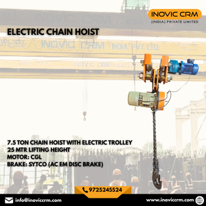 Nouvelle palan électrique à chaîne de 1 à 10 tonnes, robuste, pour levage industriel, avec télécommande, en alliage d'aluminium, pour usine et entrepôt - Product Image 3