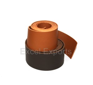 Sangles en cuir véritable pour bijoux, 2 mm d'épaisseur, 20 mm et 25 mm de large, plates, différentes couleurs, Excel Exports India, modèle 155A - Product Image 6