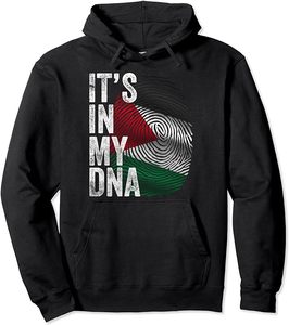 Sudadera con capucha Palestina gratis para adultos Impresión de sublimación 3D Cuello redondo Bordado 100% Algodón Temporada de invierno - Product Image 6