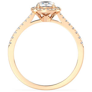 REYES Original 925 plata esterlina corte redondo 1Ct GRA certificado Moissanite Anillos de Compromiso de lujo boda joyería fina - Product Image 6