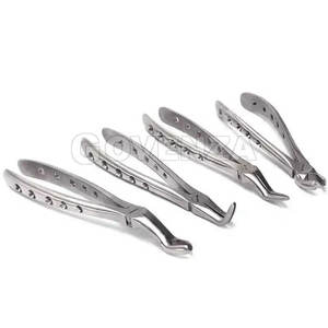 Pinzas de Extracción Dental de Acero Inoxidable, Alicates Quirúrgicos Manuales con Empuñadura Ergonómica, Patrón en Inglés, Logotipo Personalizado, Embalaje - Product Image 5