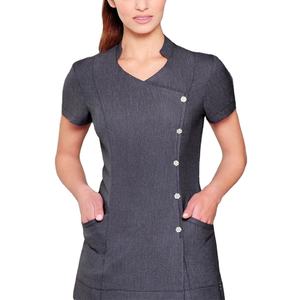 Uniforme médico de poliéster y rayón para mujer, uniforme de enfermería para Hospital, antibacteriano, 99% de licra, elegante, venta al por mayor - Product Image 2