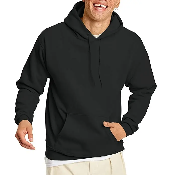 Wholesale 100% cotton Cheap price Solid Custom Logo Mens Stylish Slim Fit Pullover Hoodie For Man High Quantity from Bangladesh