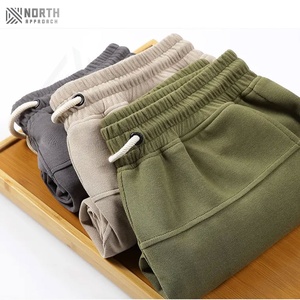 Pantalones Cortos Deportivos Casuales para Hombre de la Mejor Calidad, Diseño 2025, con Cordón Elástico, Transpirables, Mezcla de Poliéster/Algodón, Secado Rápido, Servicio OEM - Product Image 5