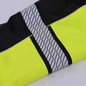 Ropa DE SEGURIDAD reflectante Verde Naranja Tira reflectante Ropa DE SEGURIDAD Ropa DE TRABAJO Chaqueta acolchada de algodón de invierno para hombres - Product Image 3