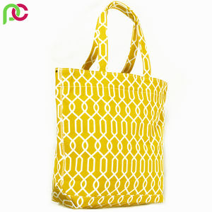 Bolso de mano de algodón reutilizable barato al por mayor, bolsa de compras ecológica con logotipo impreso, productos naturales, lona económica plegable - Product Image 2